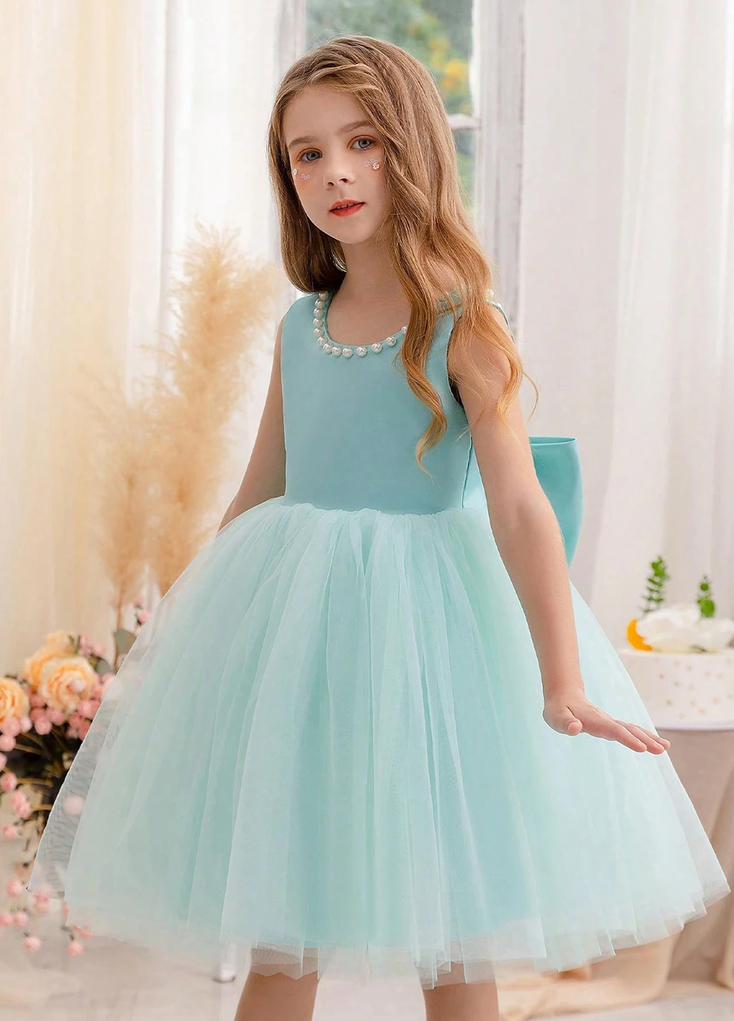 Мятное платье SHEIN (316752973)