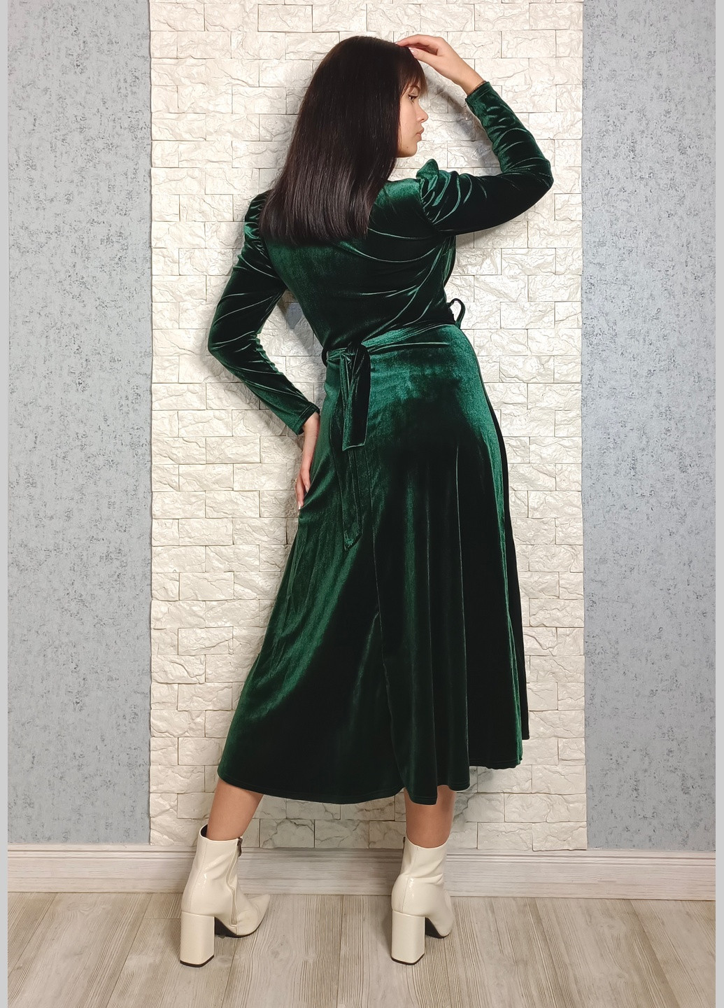 Зелена кежуал сукня а-силует di classe однотонна