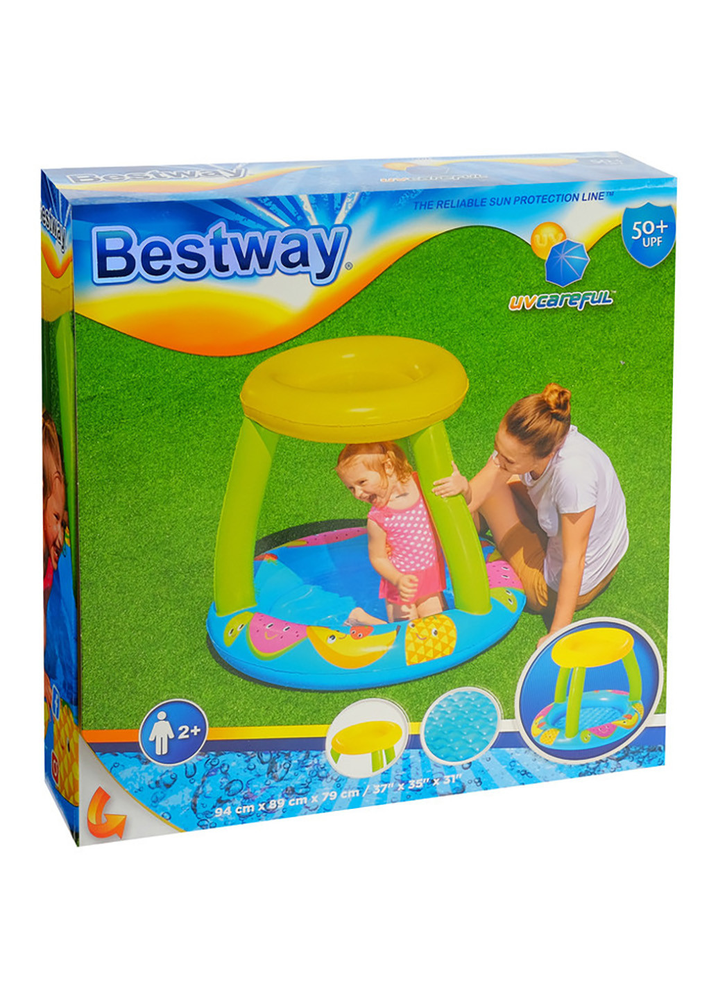 Надувний басейн 94х89х79 см Bestway (219905045)