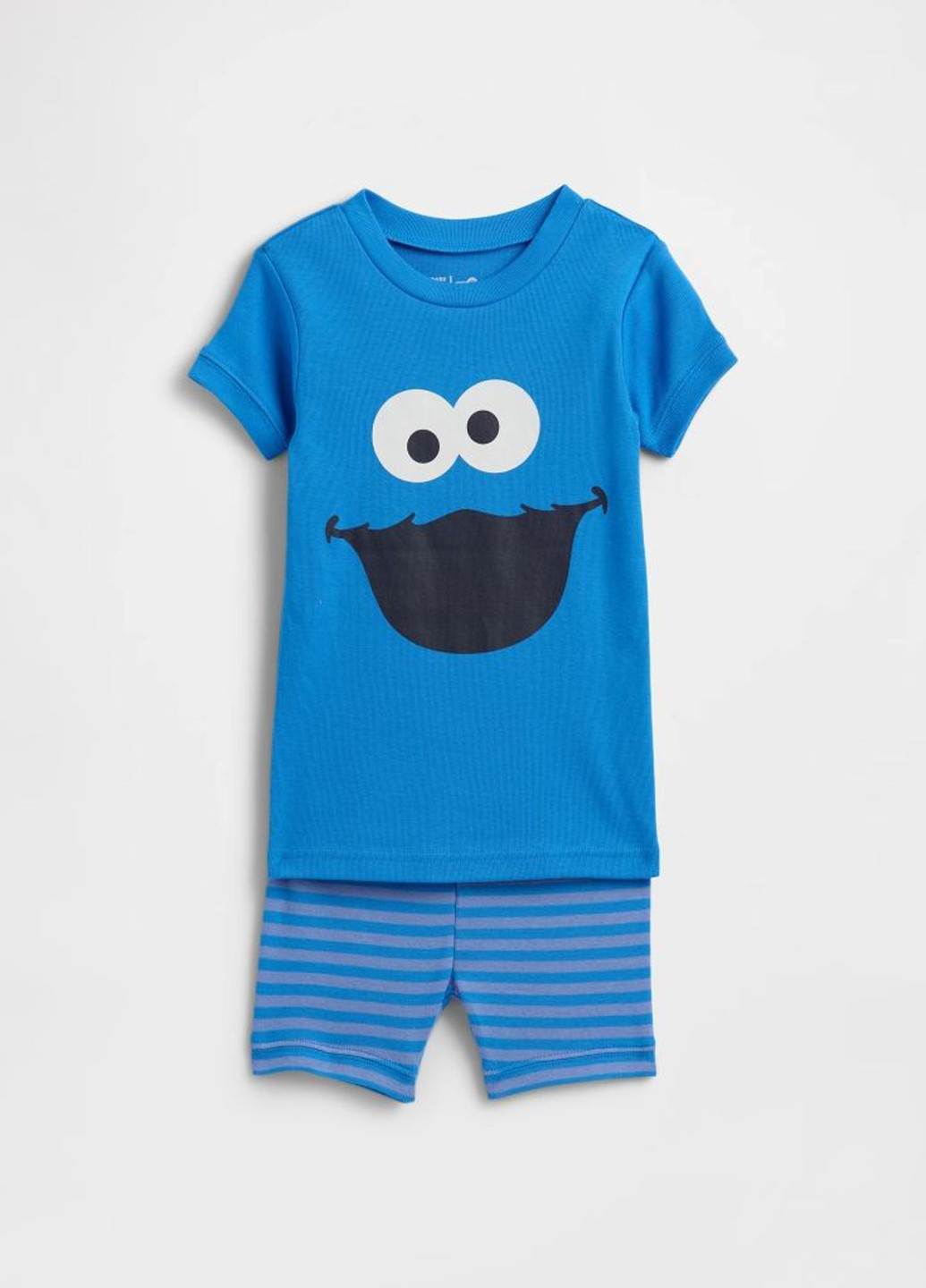 Синяя всесезон пижама (футболка, шорты) футболка + шорты Gap