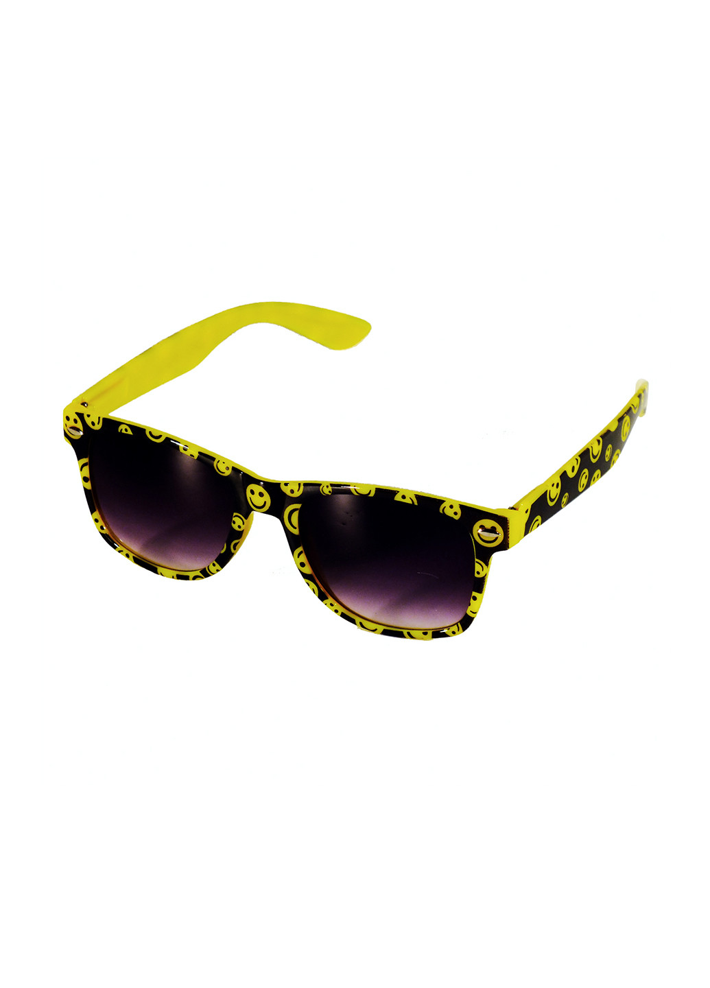 Солнцезащитные очки Seta Decor рисунки жёлтые