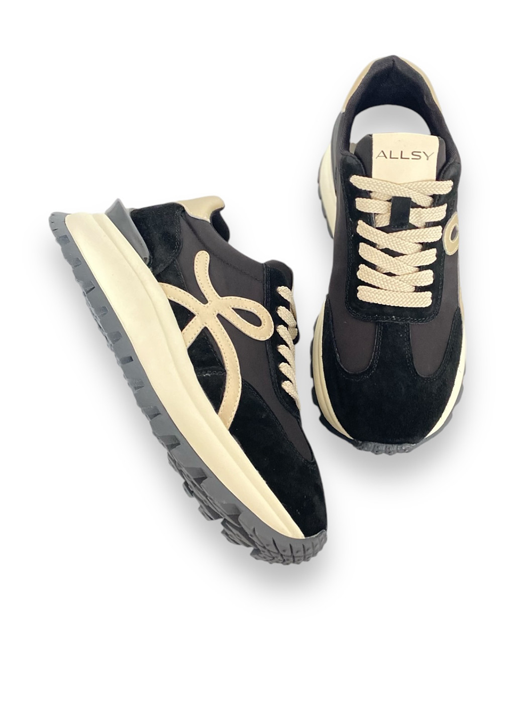 Кроссовки ALLSY чёрные демисезоны (303483068)