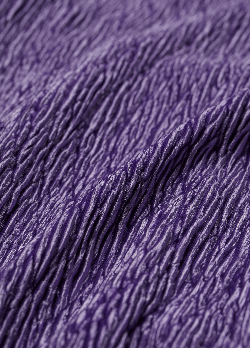Фиолетовое коктейльное платье H&M однотонное