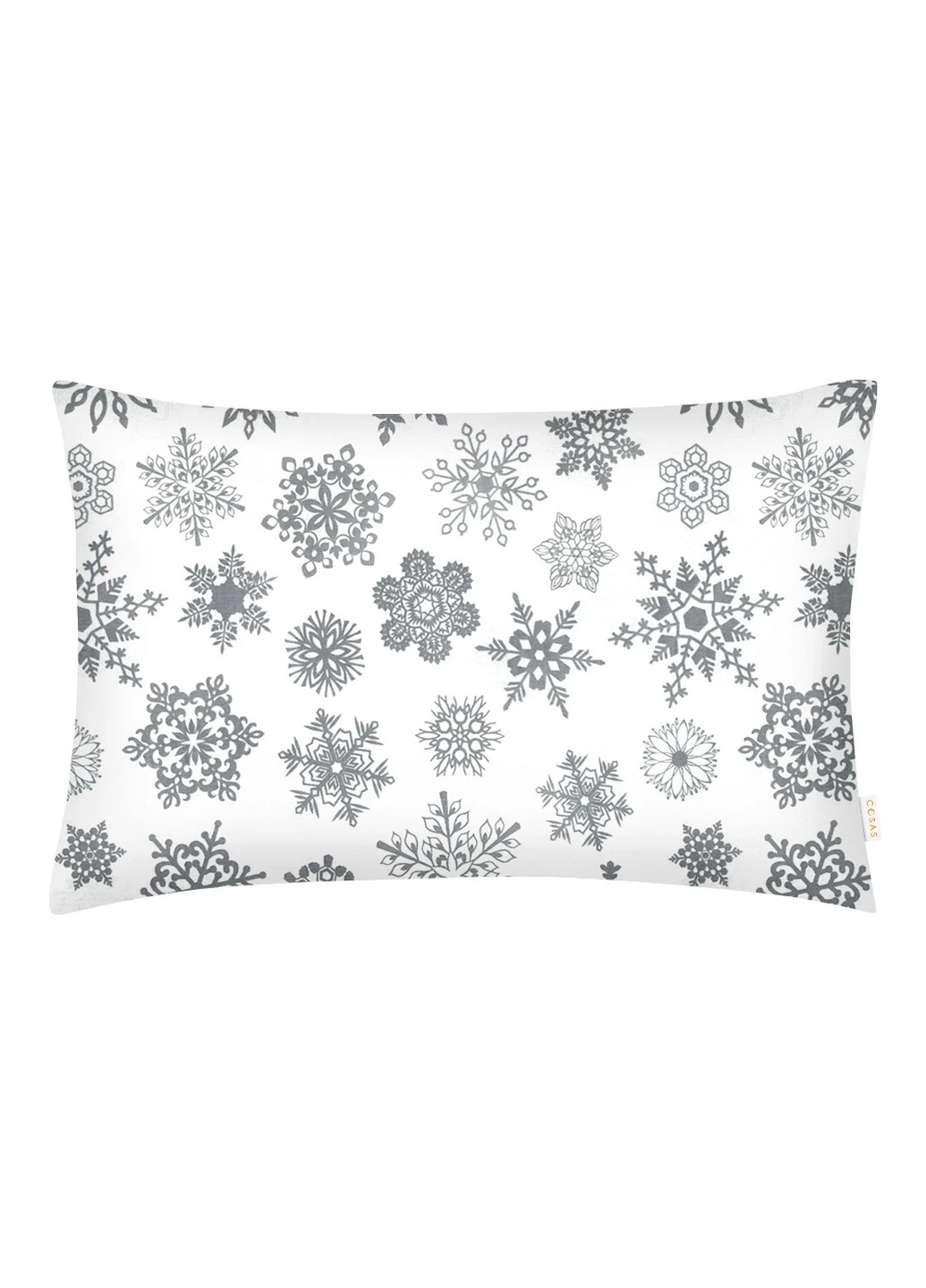 Полуторний комплект RANFORS MUSTARD SNOWFLAKES GREY (підковдра 160х220 см, простирадло 140х200х20 см, наволочка 2 шт 50х70 см) Cosas (251413594)