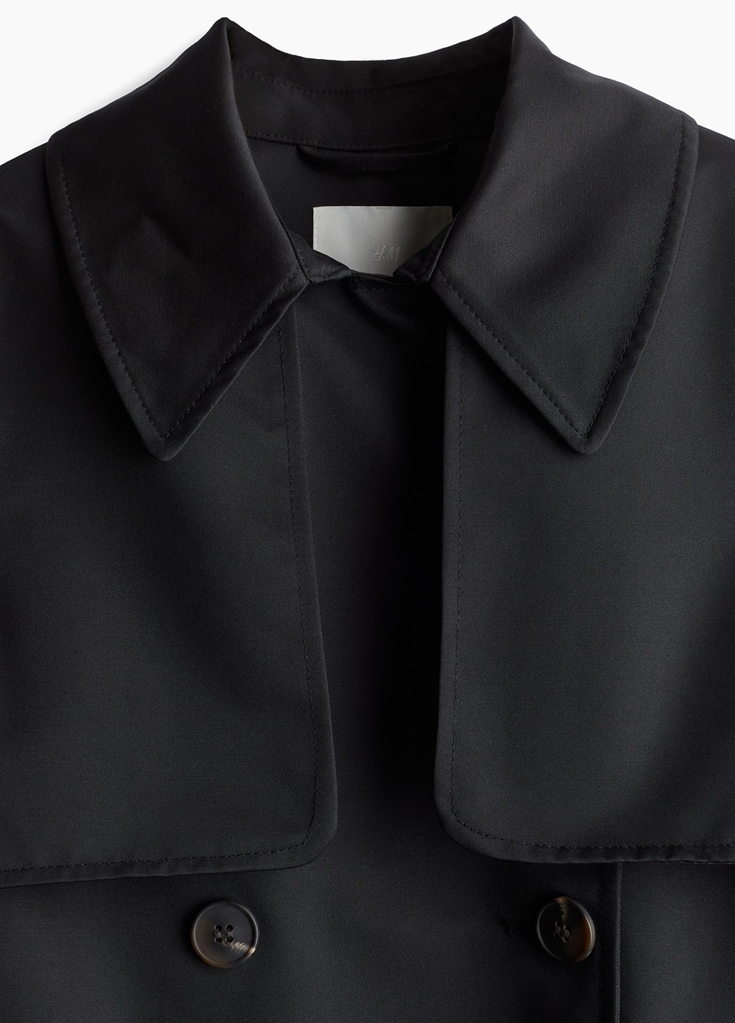 Плащ H&M тренчкот на гудзиках демісезон (365716742)