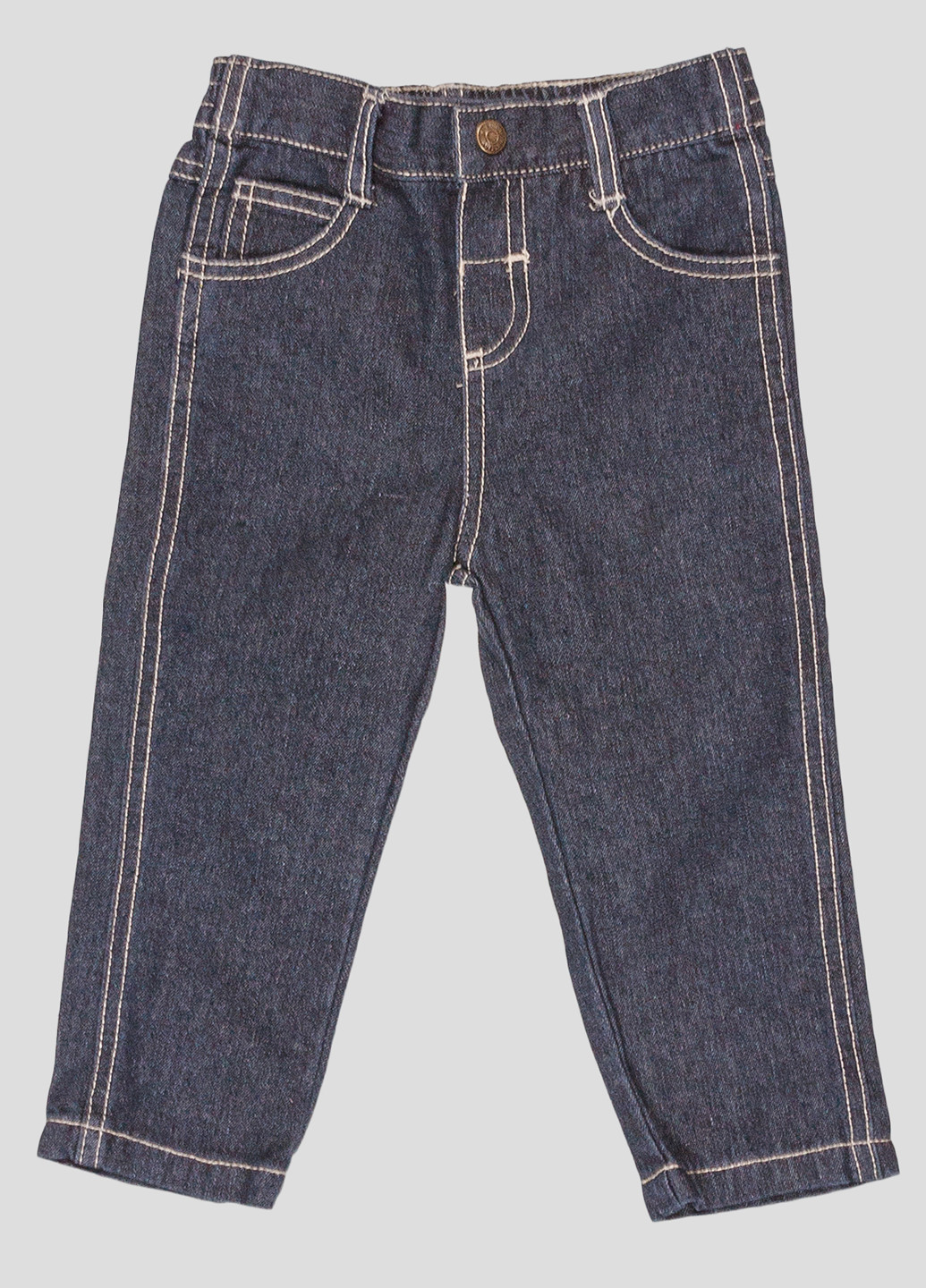 Черные демисезонные прямые джинсы Marions