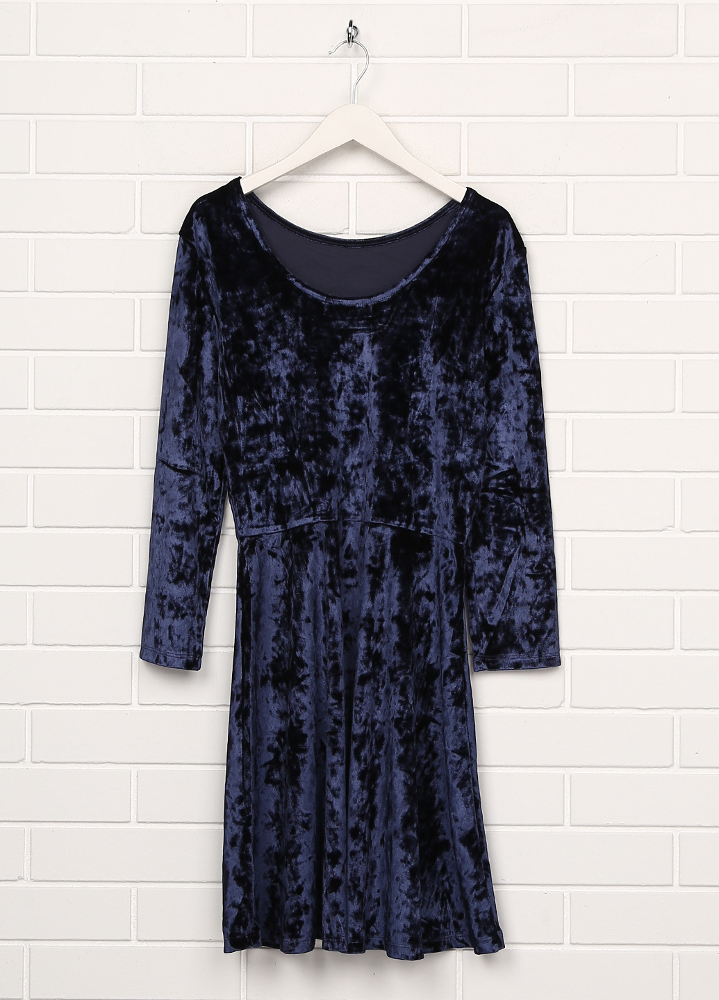 Тёмно-синее платье H&M (102067064)