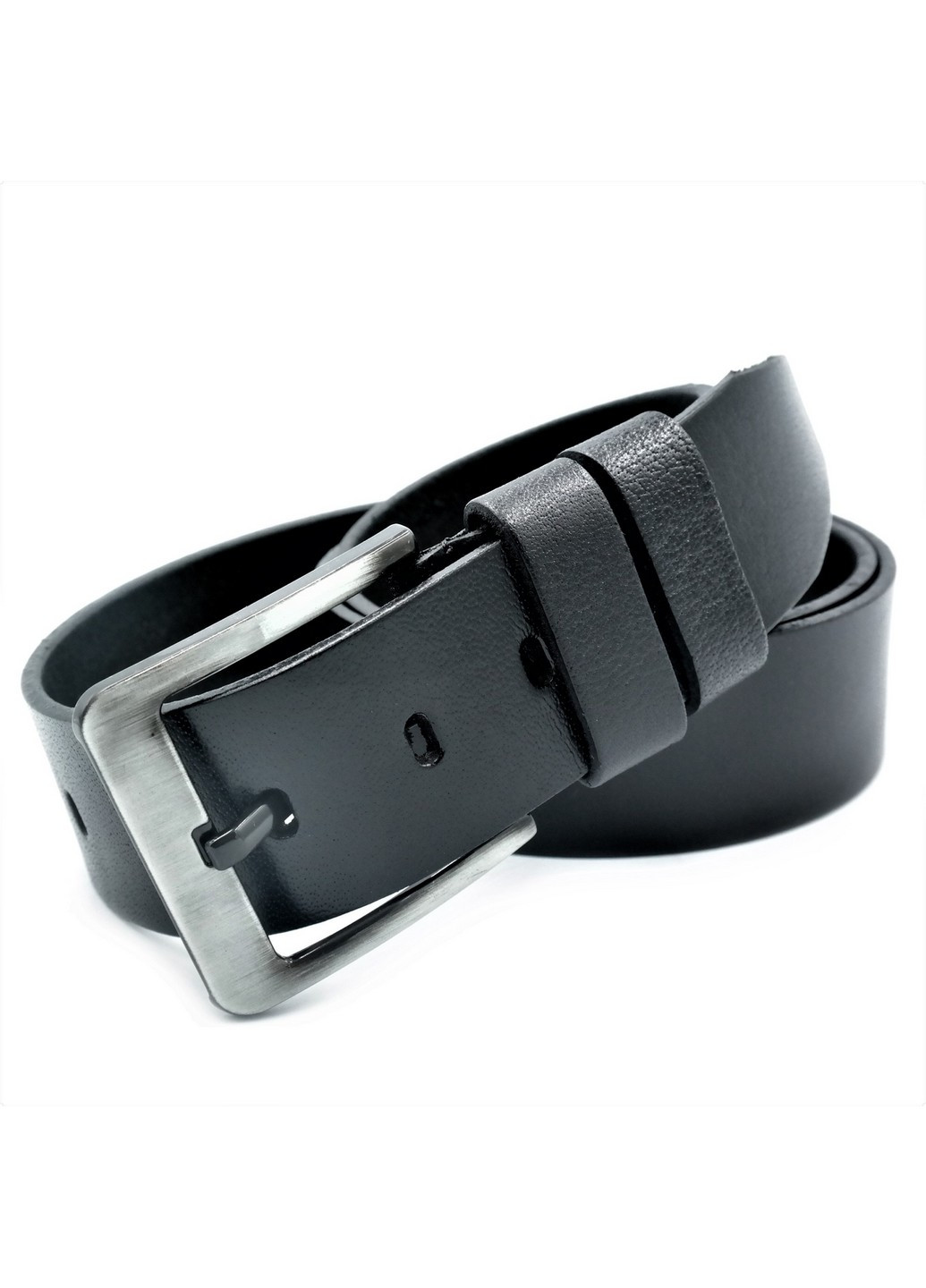 Кожаный ремень мужской 110-125х4,5 см Weatro (211365014)