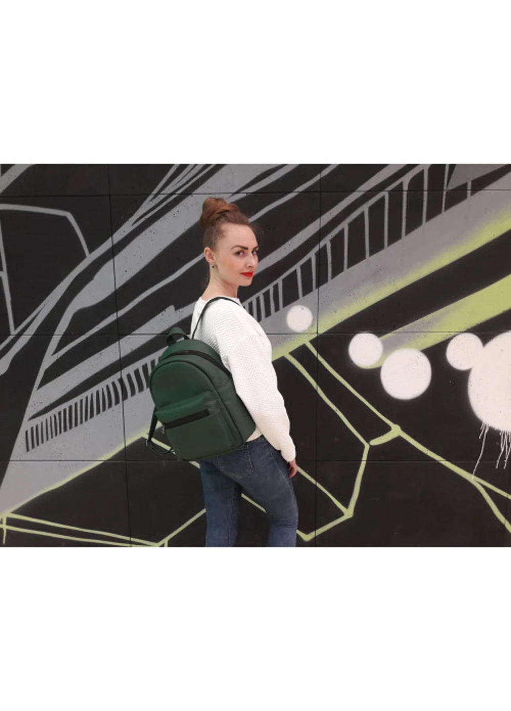 Жіночий рюкзак 35х12х25 см Sambag (210475809)