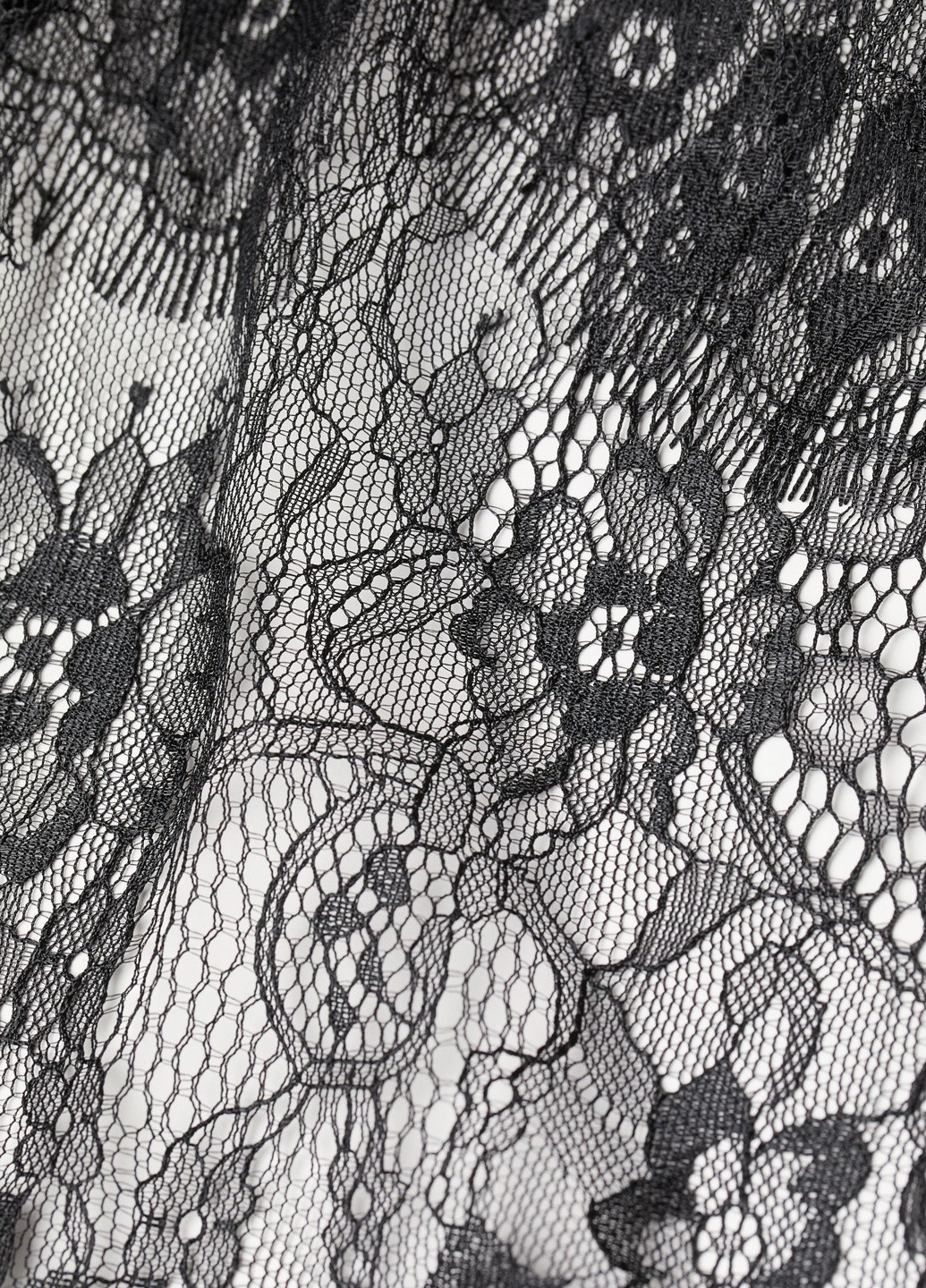 Оливкова (хакі) літня блуза мереживна H&M