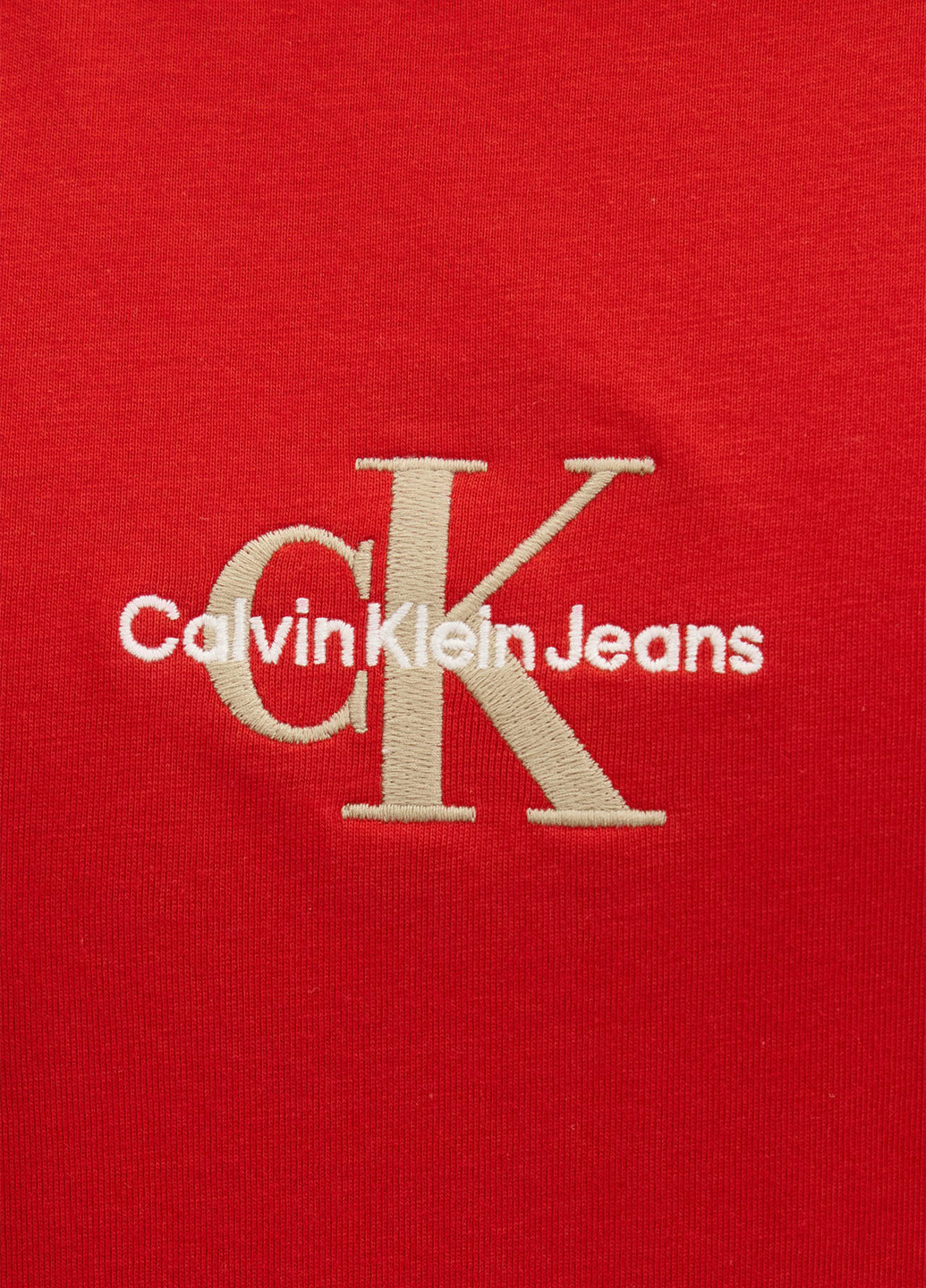 Красная футболка Calvin Klein Jeans