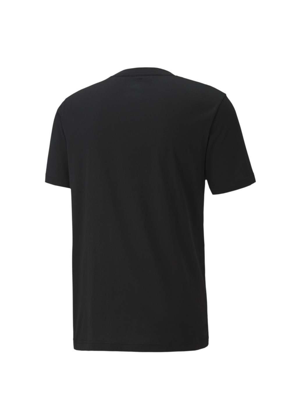 Черная демисезонная футболка mapm logo tee Puma