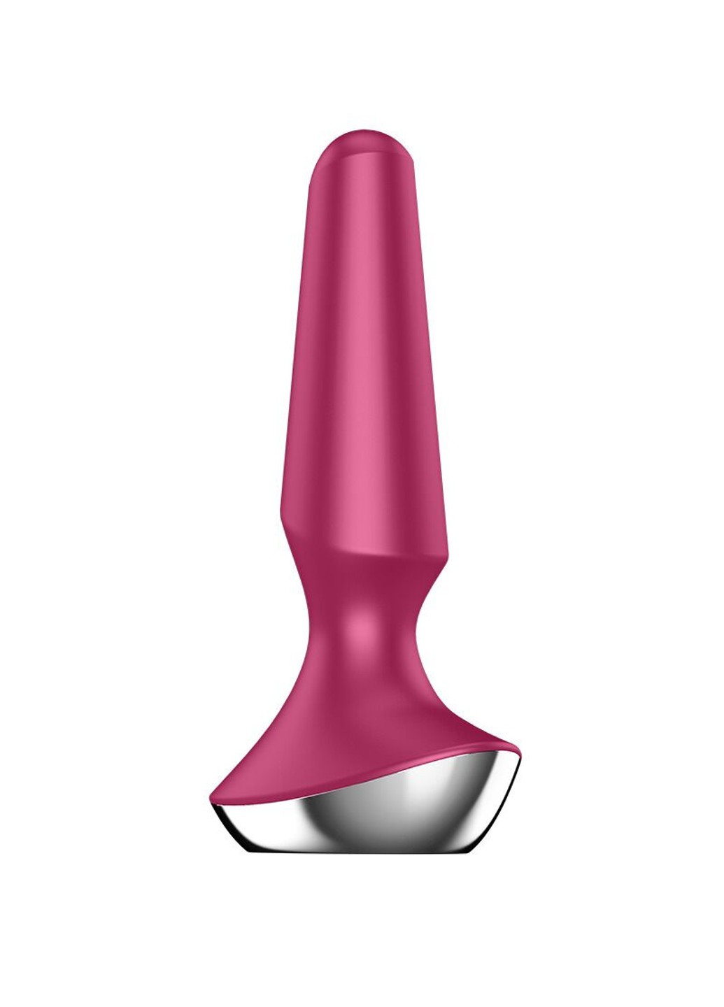 Анальная вибропробка Plug-ilicious 2 Berry Satisfyer (254973592)