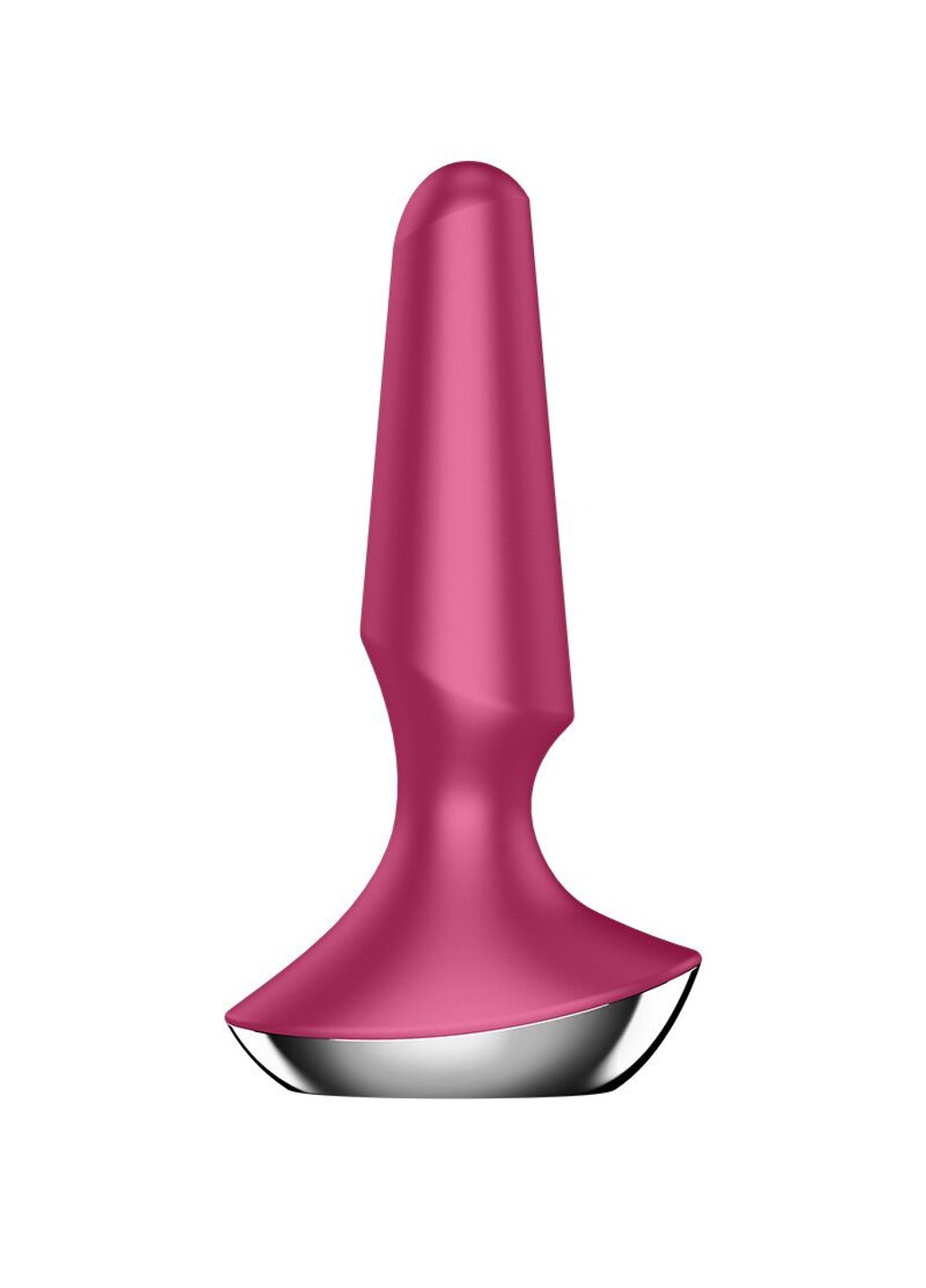 Анальная вибропробка Plug-ilicious 2 Berry Satisfyer (254973592)