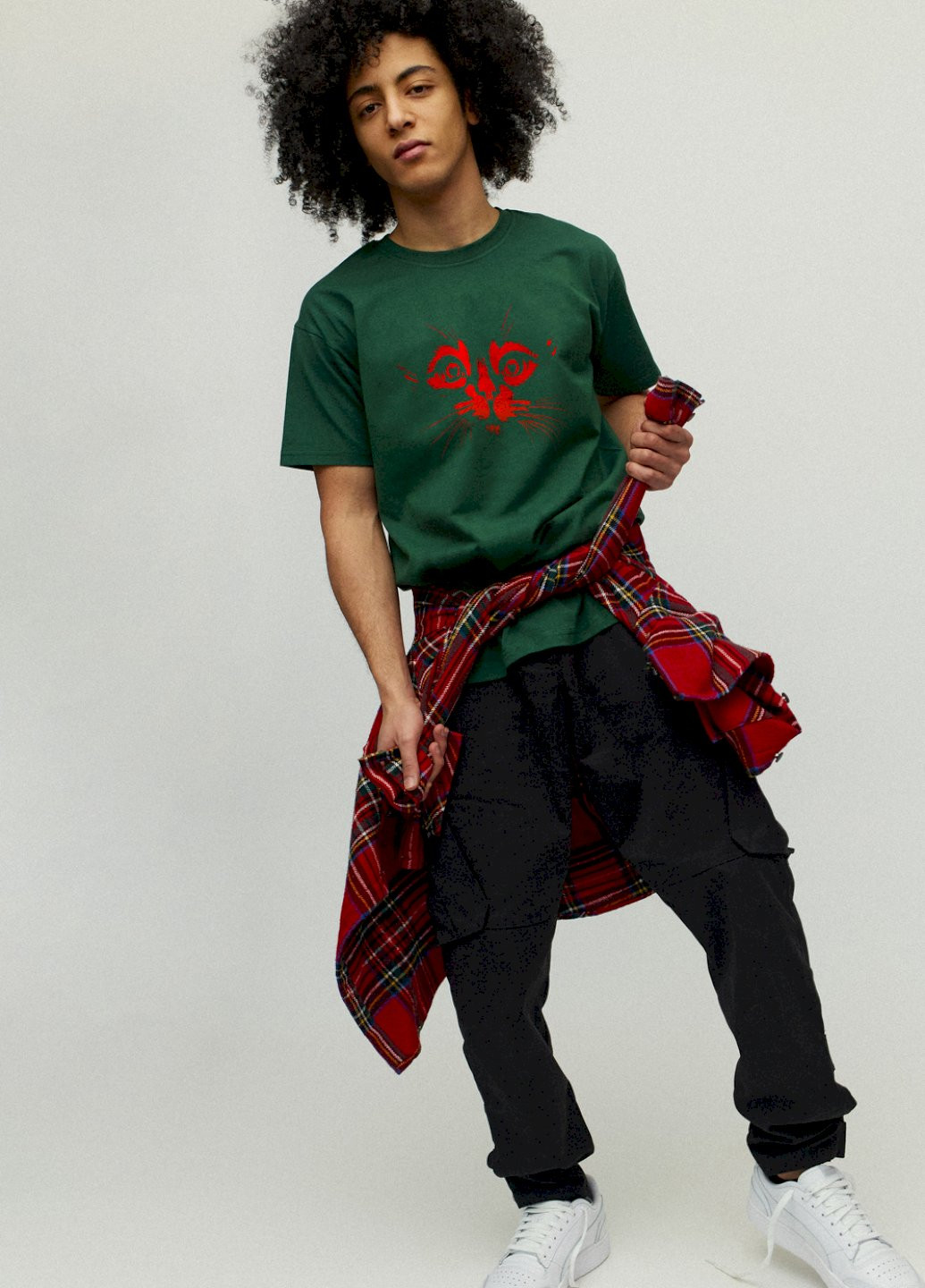 Темно-зелена футболка чоловіча YAPPI