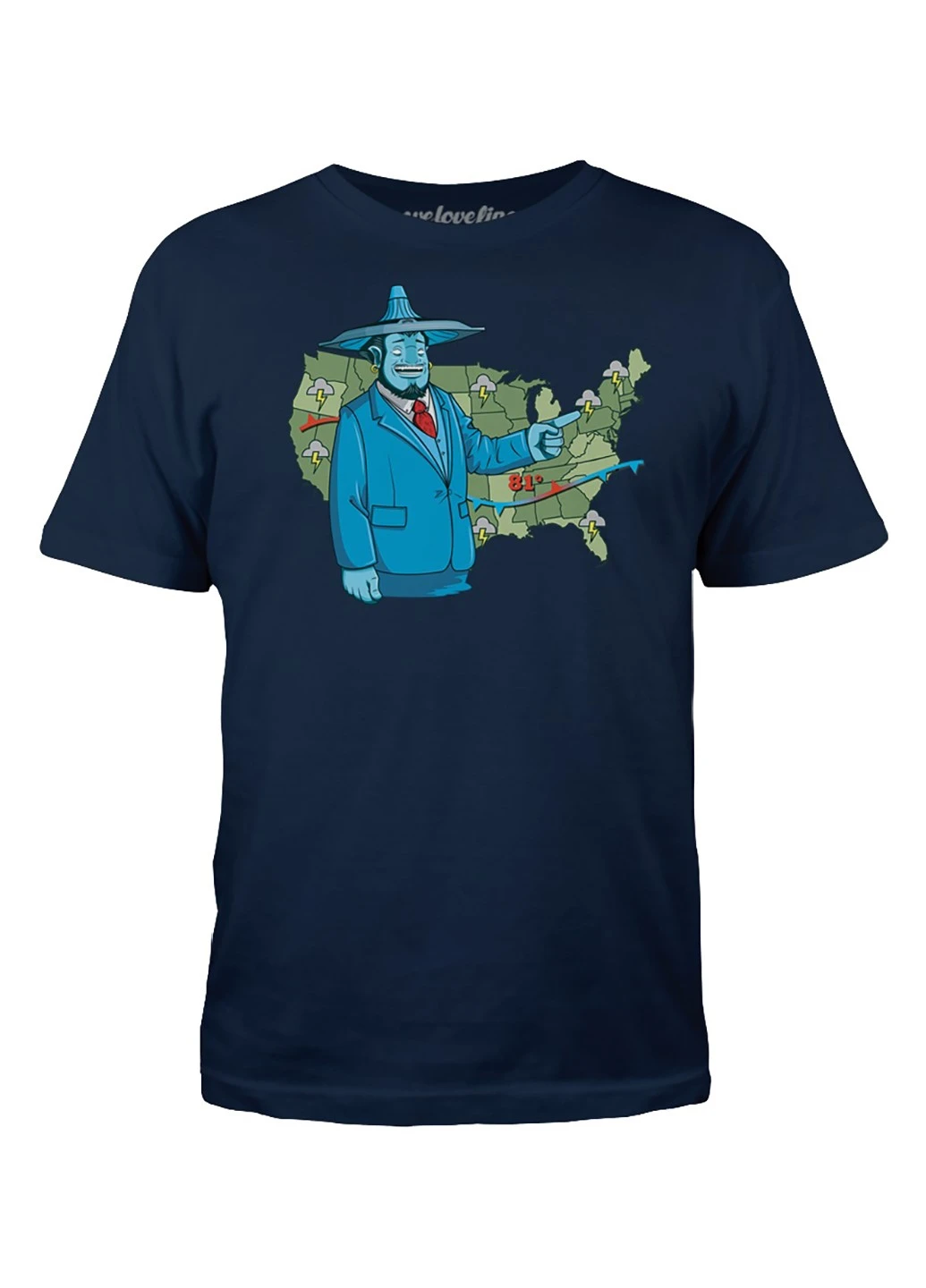 Синяя футболка Valve