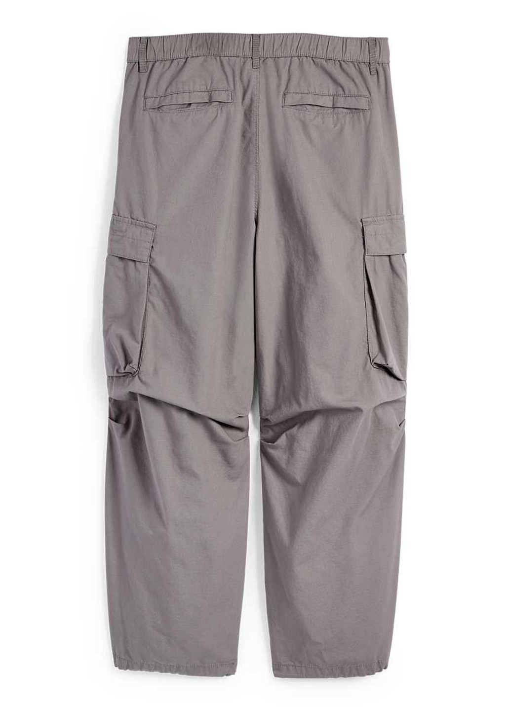 Серые кэжуал демисезонные карго брюки C&A