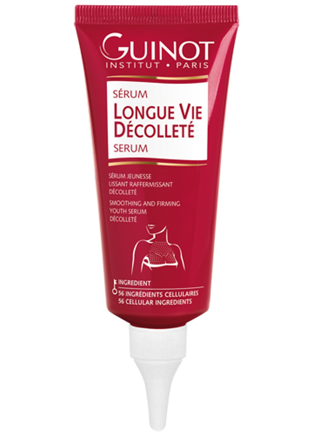 Guinot Омолоджуюча сироватка для декольте Longue Vie Decollete Serum 50 мл — Крем, Франція (252664691)