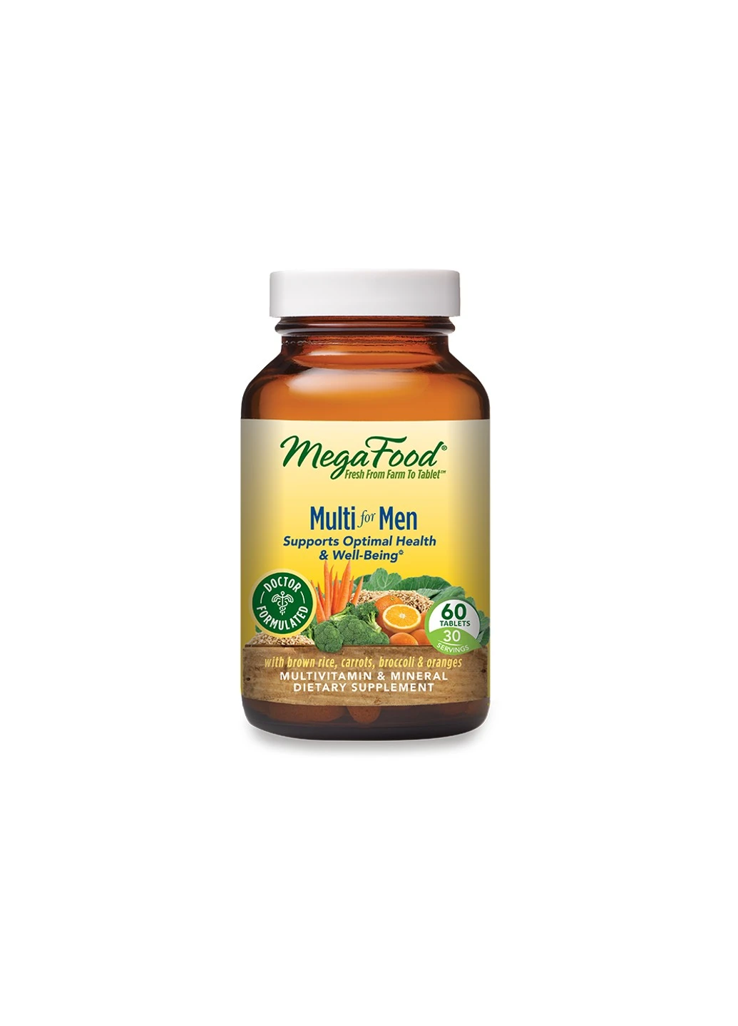 Мультивитамины для мужчин, Multi for Men,, 60 таблеток MegaFood (255409872)