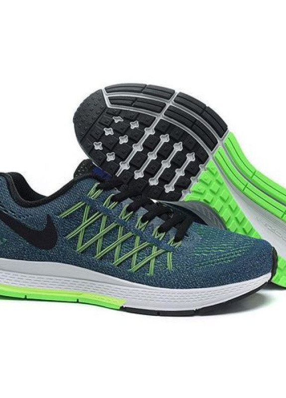 Темно-зеленые всесезонные кроссовки мужские Nike Air Zoom Pegasus 32