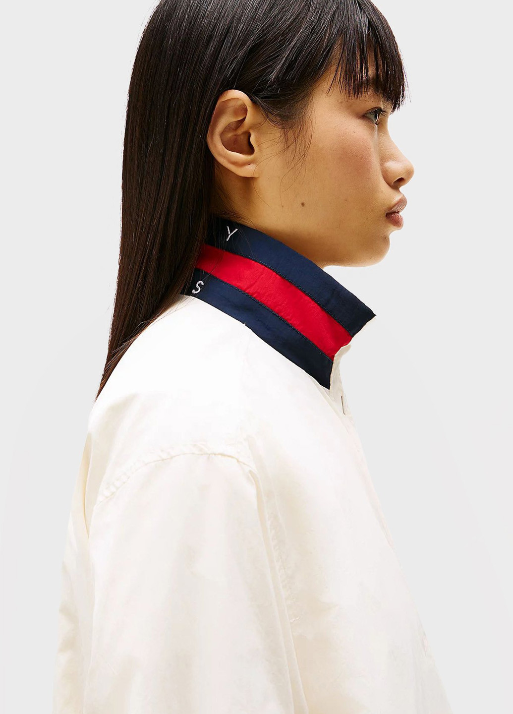 Молочна демісезонна куртка Tommy Jeans