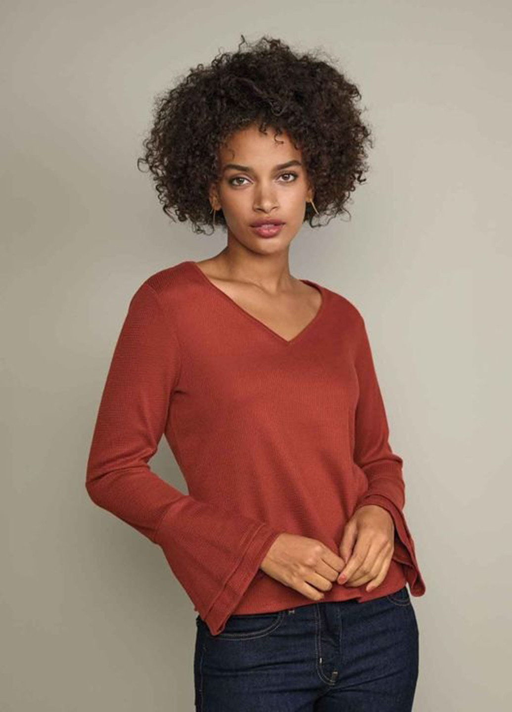 Кирпичная блуза Studio 1886