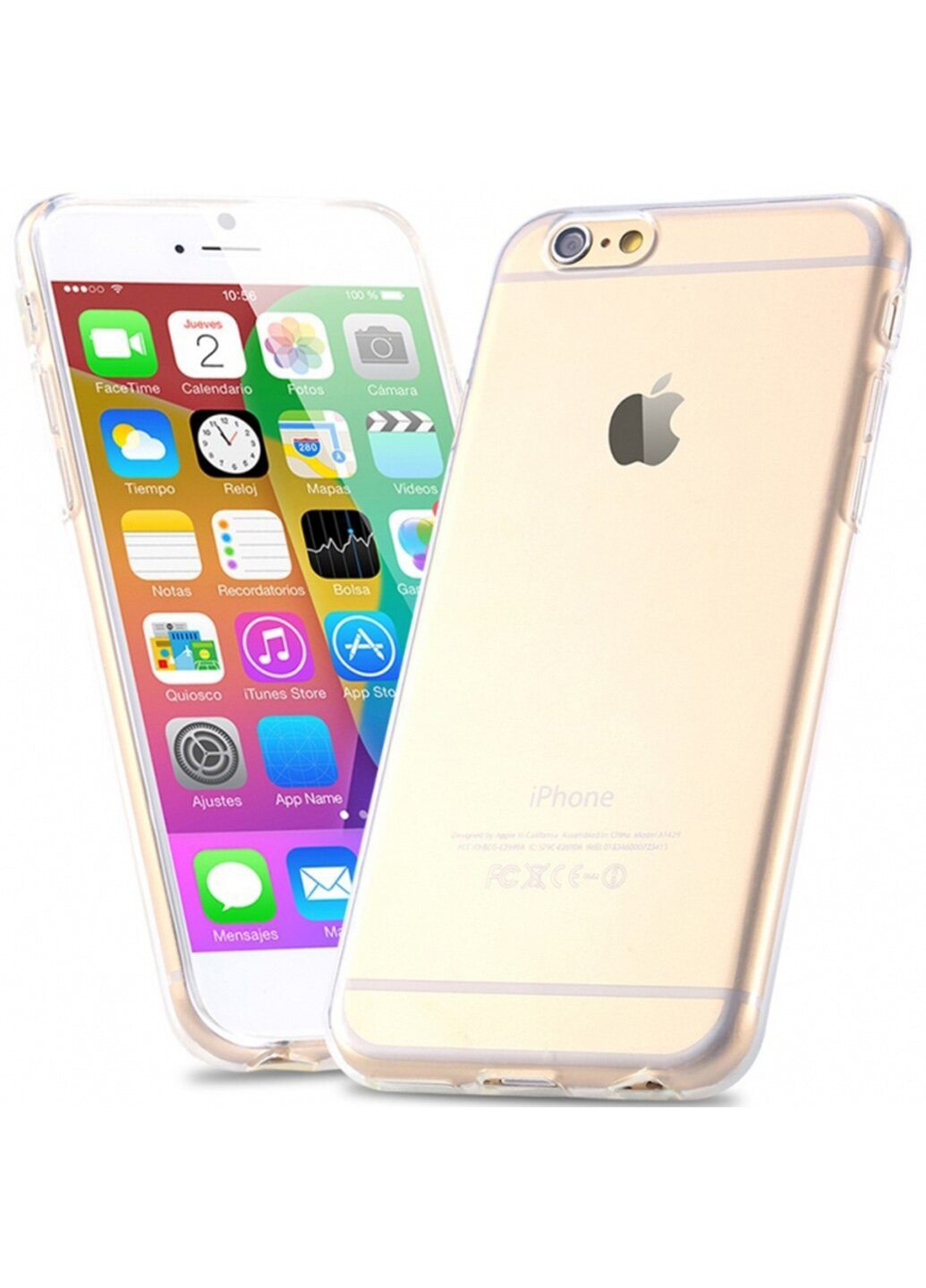 Чехол силиконовый тонкий для iPhone 6 Plus/6s Plus clear ARM (220821193)
