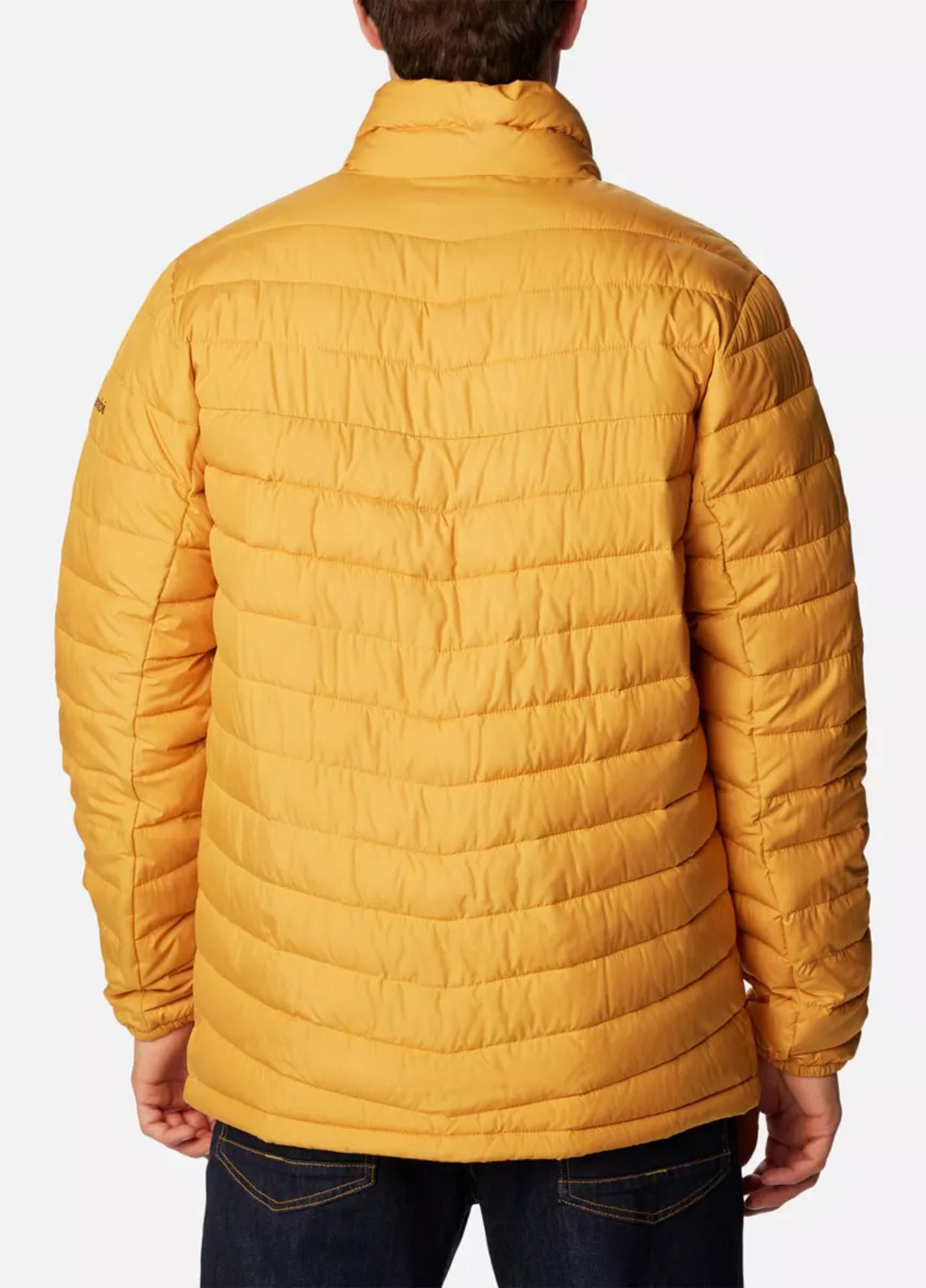 Желтая демисезонная куртка Columbia