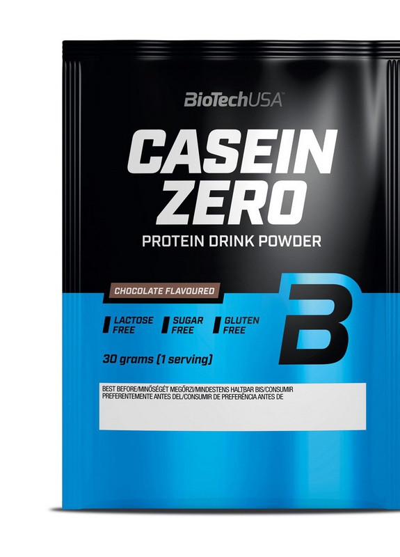 Казеїн Casein Zero 30g (Cookies & Cream) Biotech (254371935)