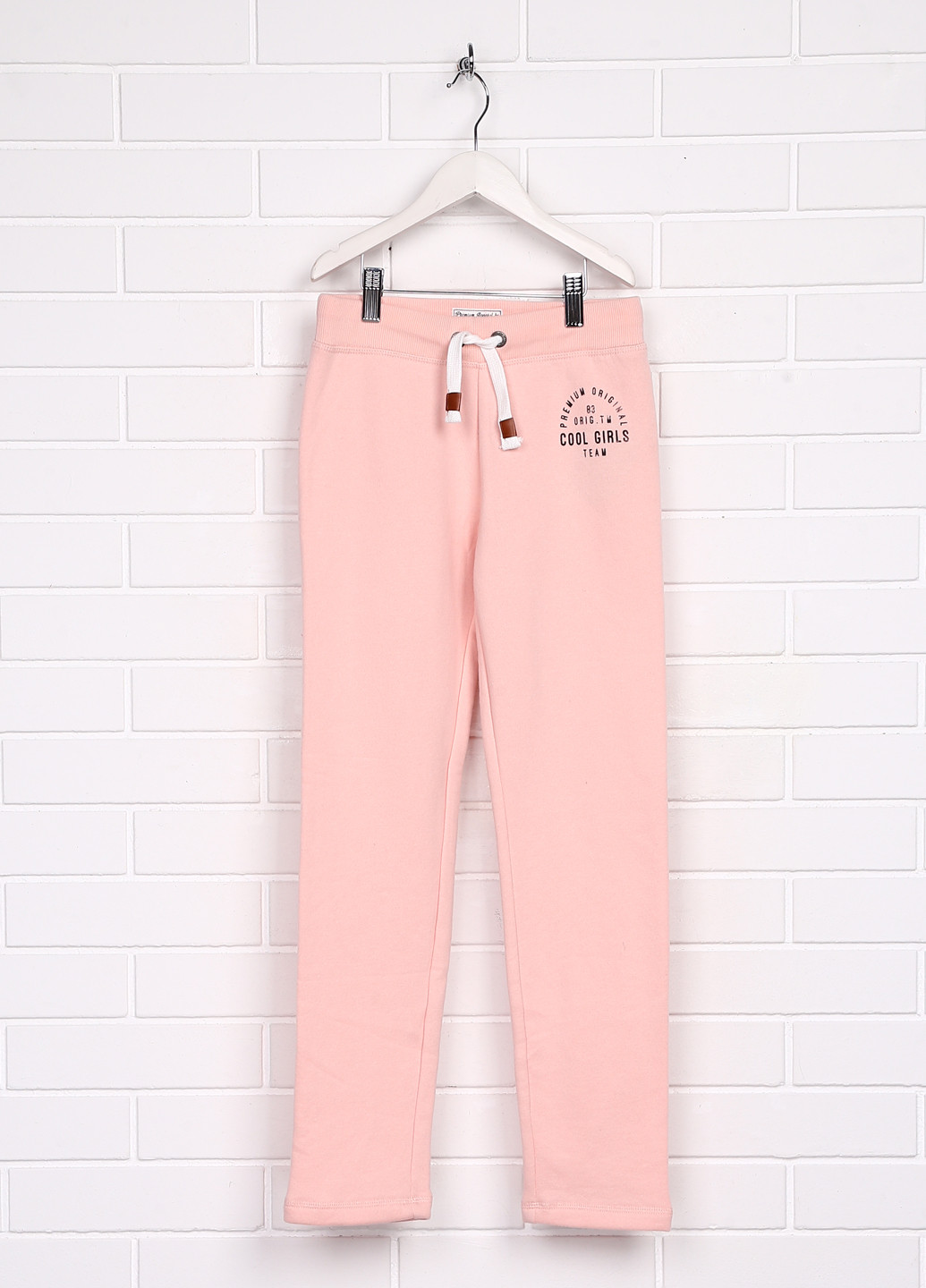 Розовые спортивные демисезонные зауженные брюки Pepperts