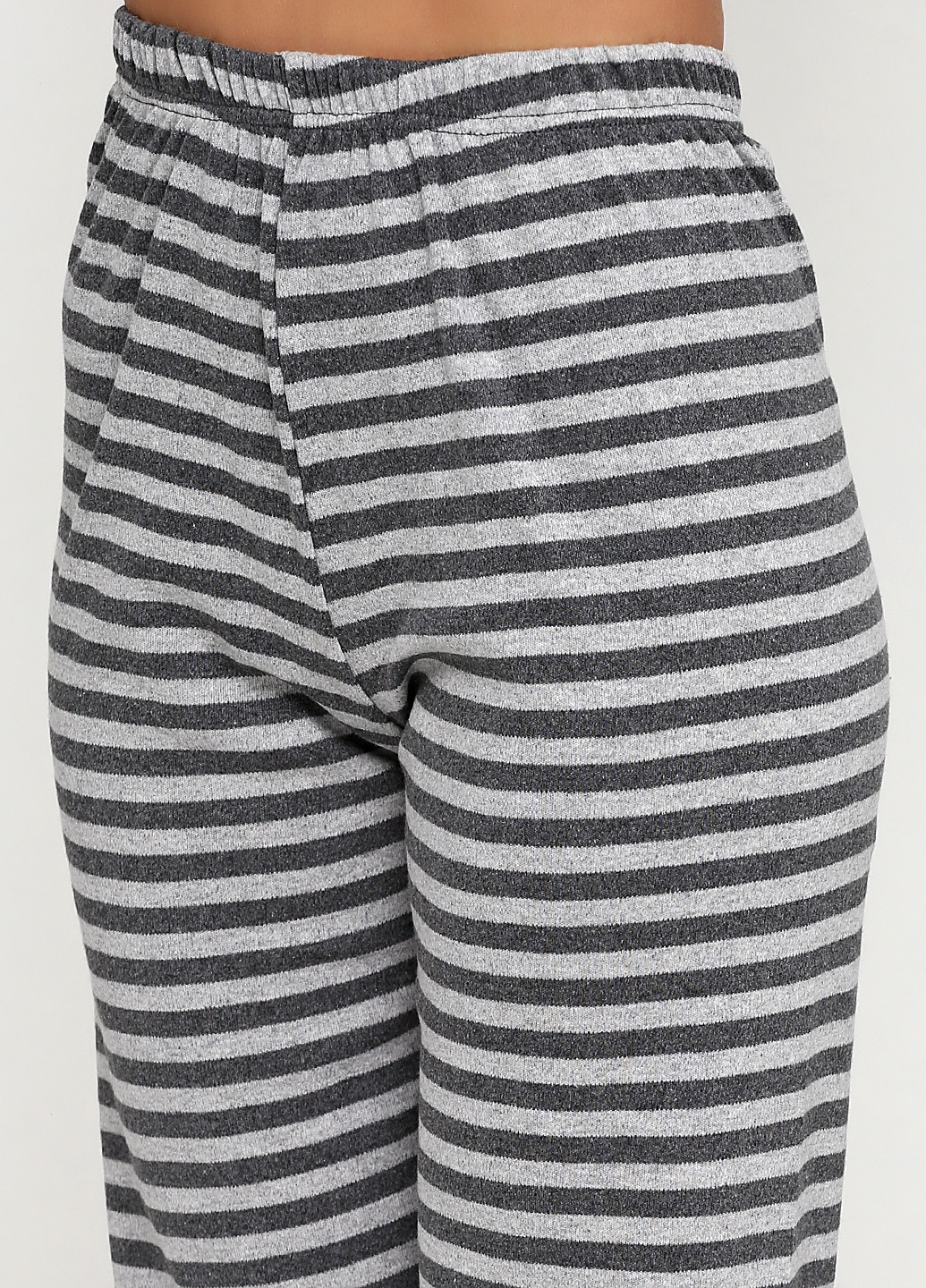 Серая всесезон пижама (лонгслив, брюки) лонгслив + брюки Glisa