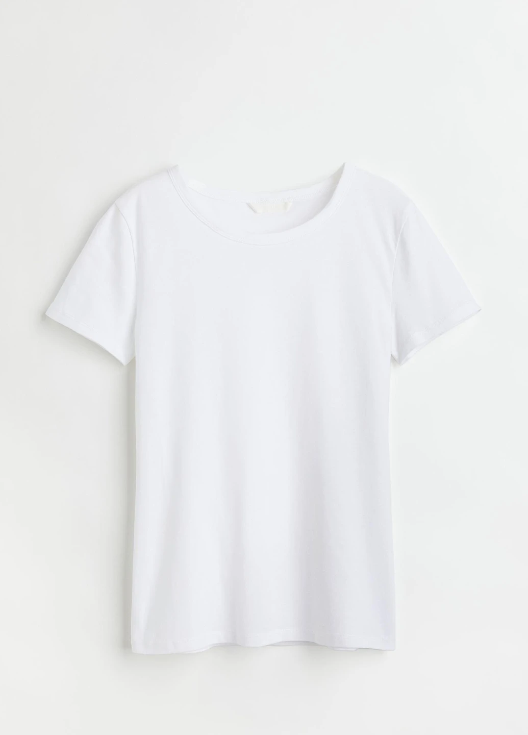 Футболка,білий, H&M Basic - (254655418)