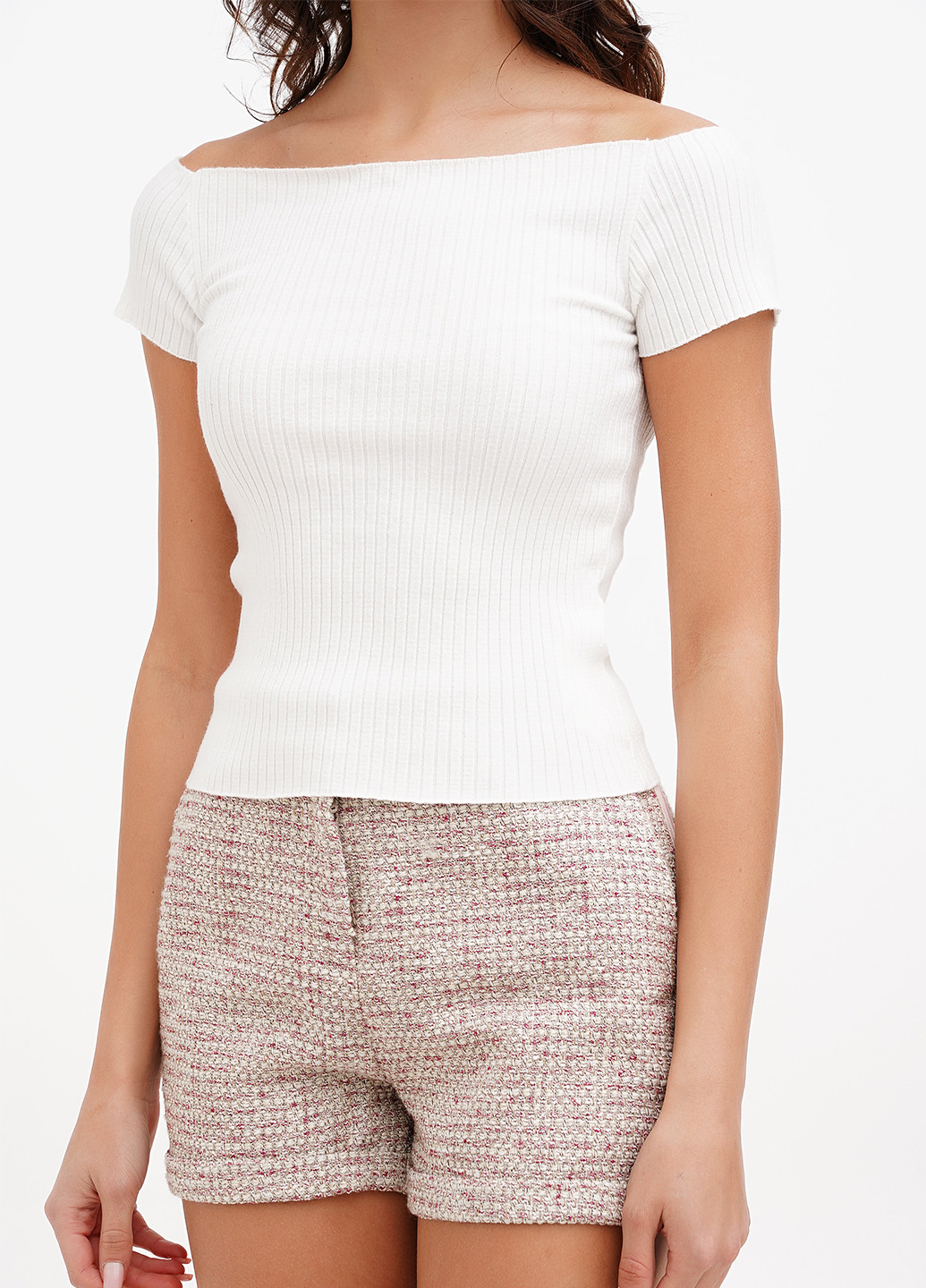 Молочная блуза Sassofono