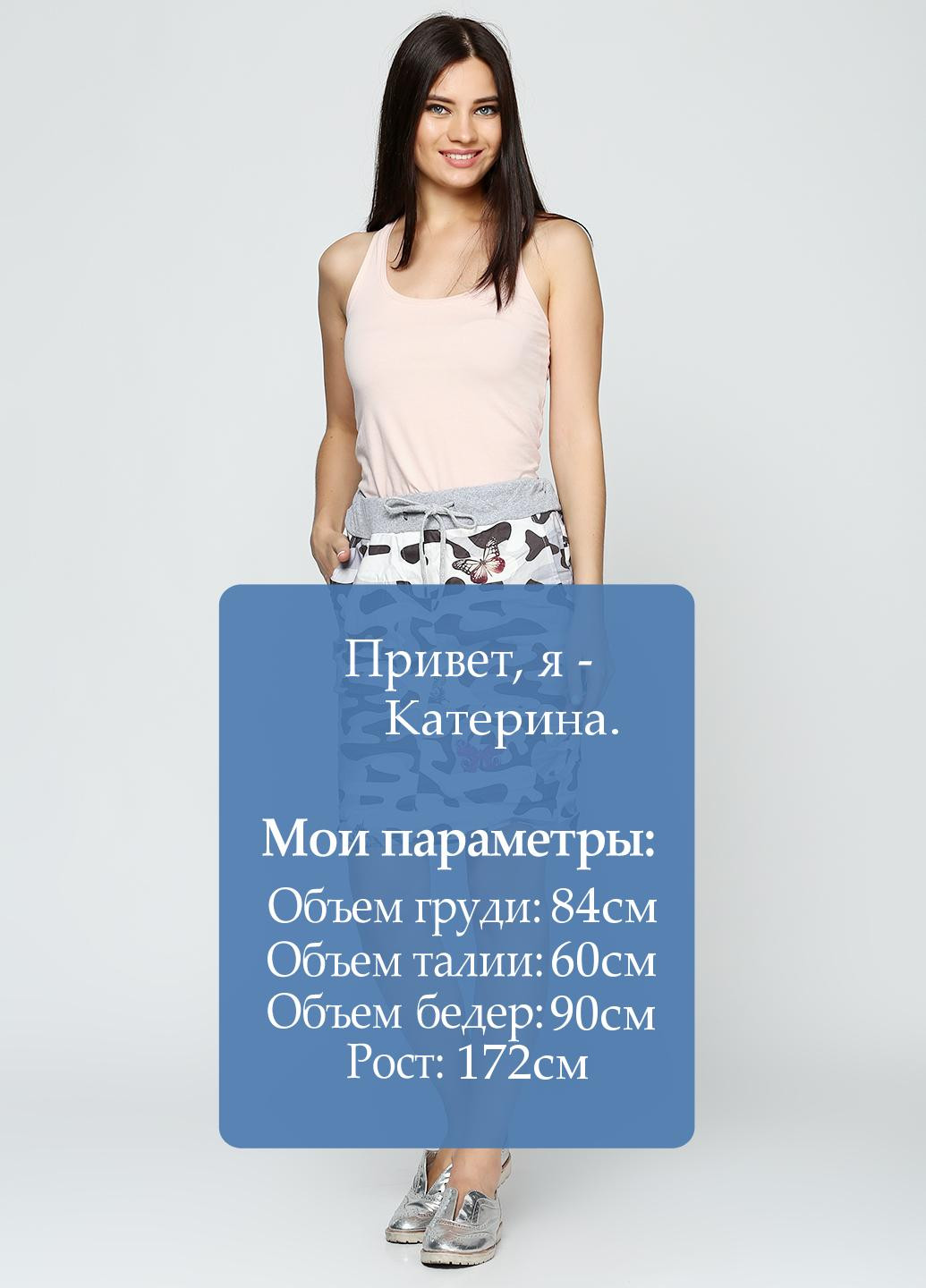 Белая кэжуал юбка Moda Italia со средней талией