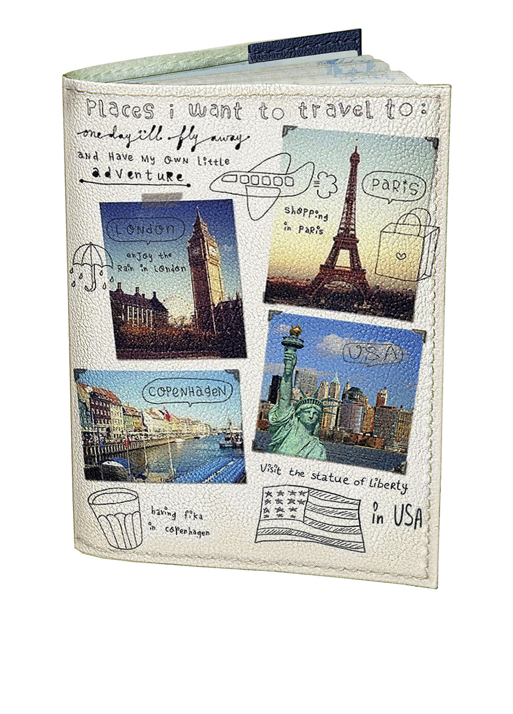 Обложка для Паспорта, 9х13,5 см Devays maker (44290670)
