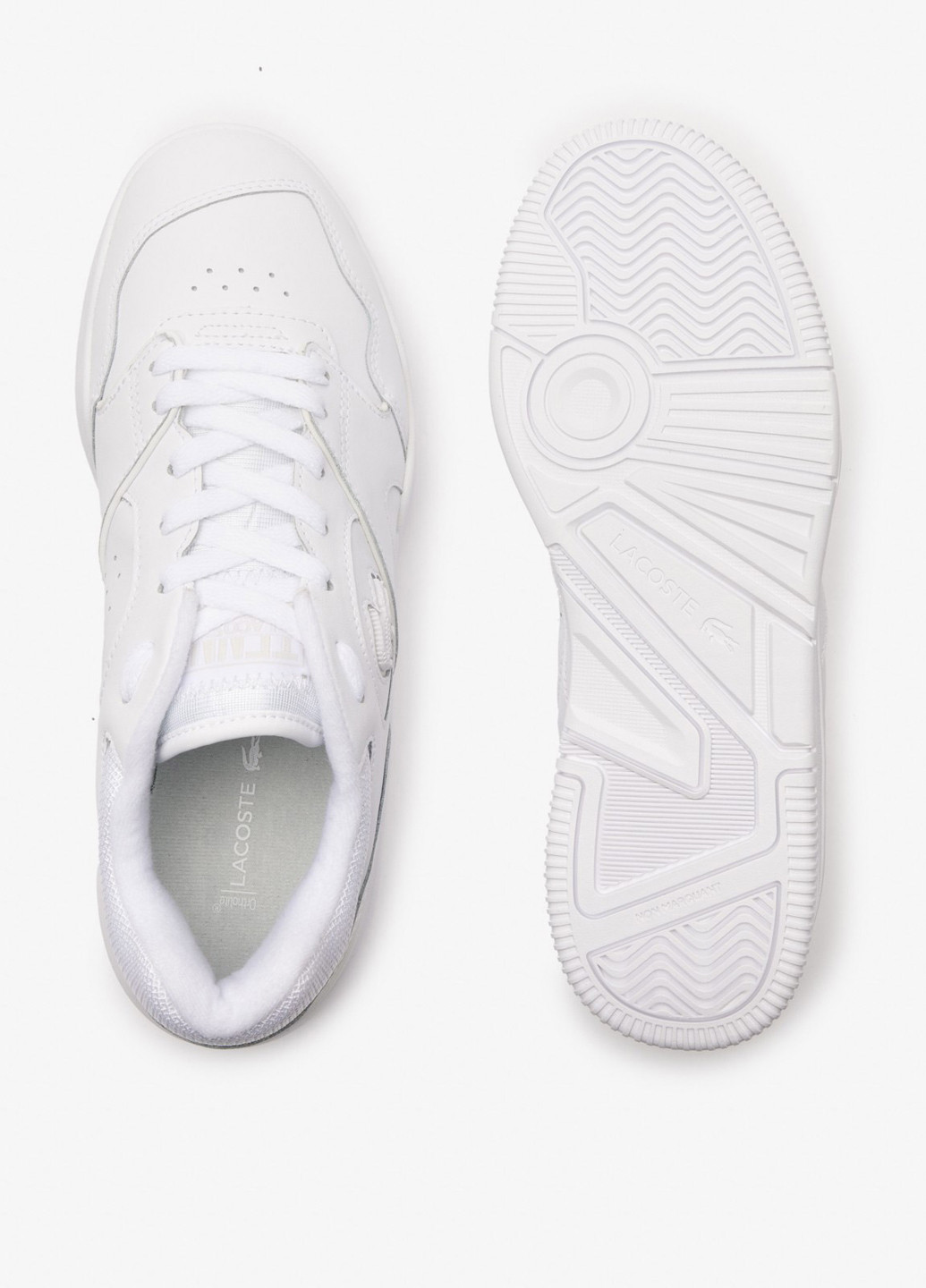 Білі Осінні кросівки Lacoste LINESHOT