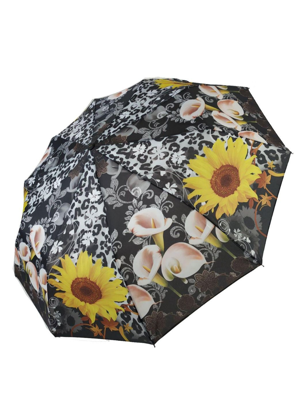 Комбинированный зонт полуавтомат женский 110 см Susino (195705478)