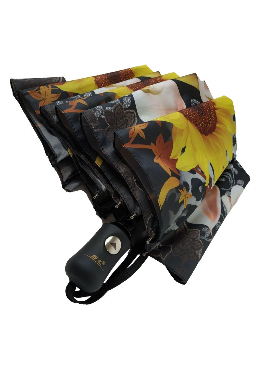 Комбинированный зонт полуавтомат женский 110 см Susino (195705478)