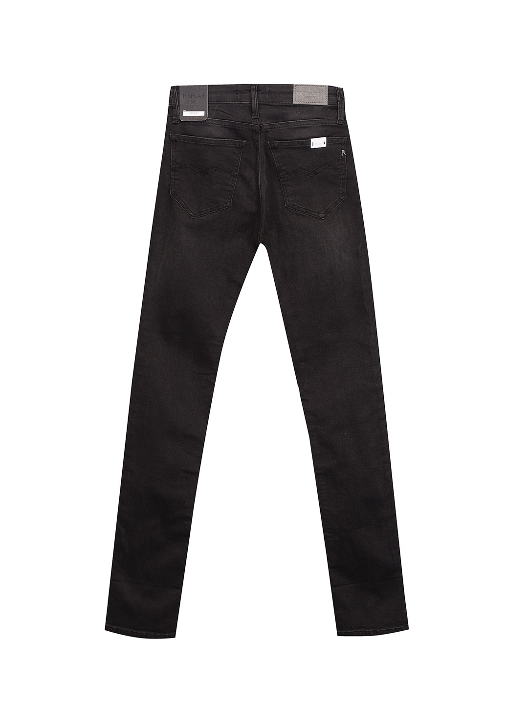 Темно-серые демисезонные скинни джинсы Replay
