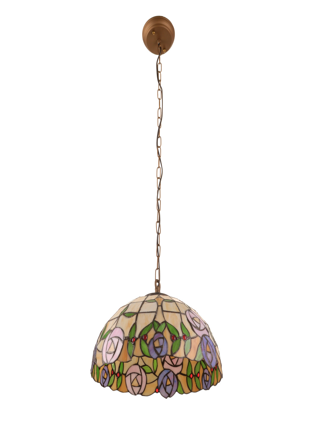 Люстра Тиффани на две лампочки BR-656S/16-2 E27 Brille (242444976)