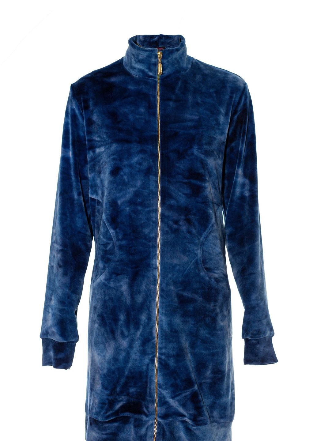 Халат жіночий S синій 03121 Effetto (254797271)