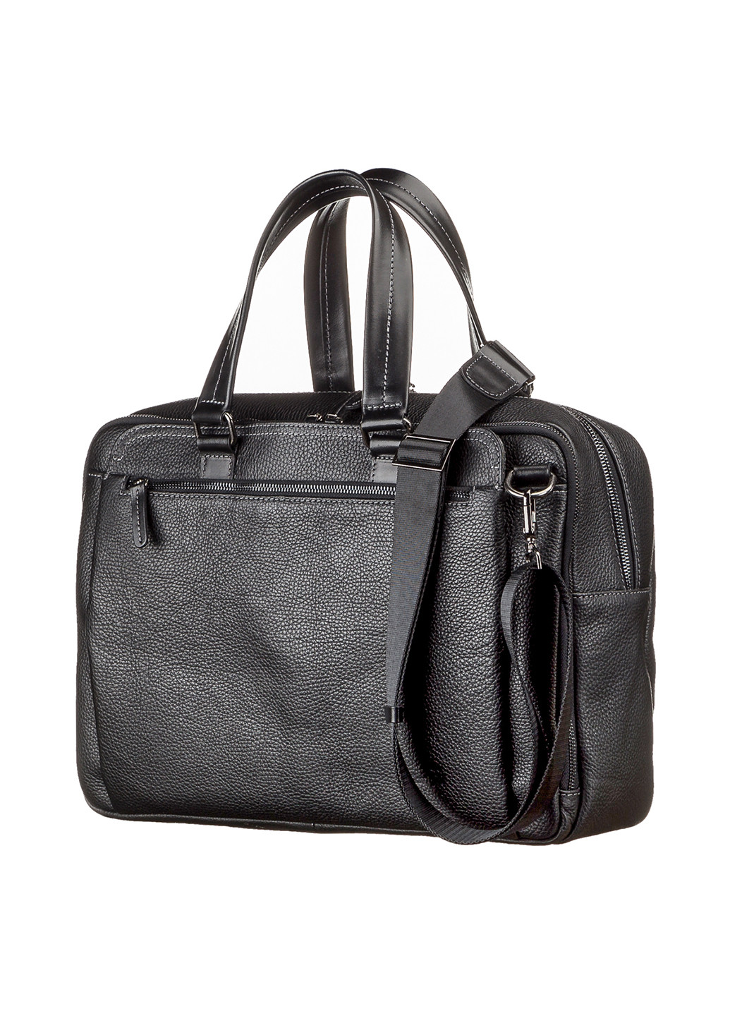 Мужская кожаная сумка 42х29х11 см Shvigel (252131087)