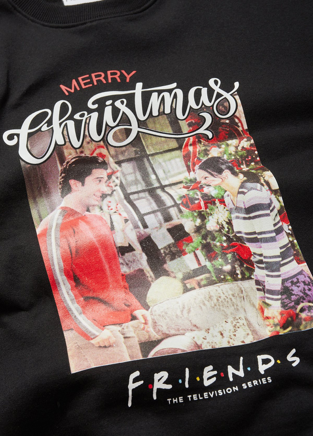 Чорний світшот C&A новорічний без декору (362208439)