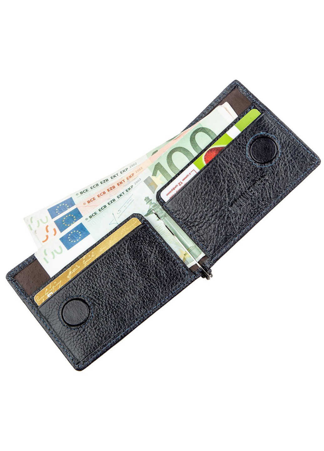 Мужской кожаный кошелек 11,5х8,5 см st leather (229460486)