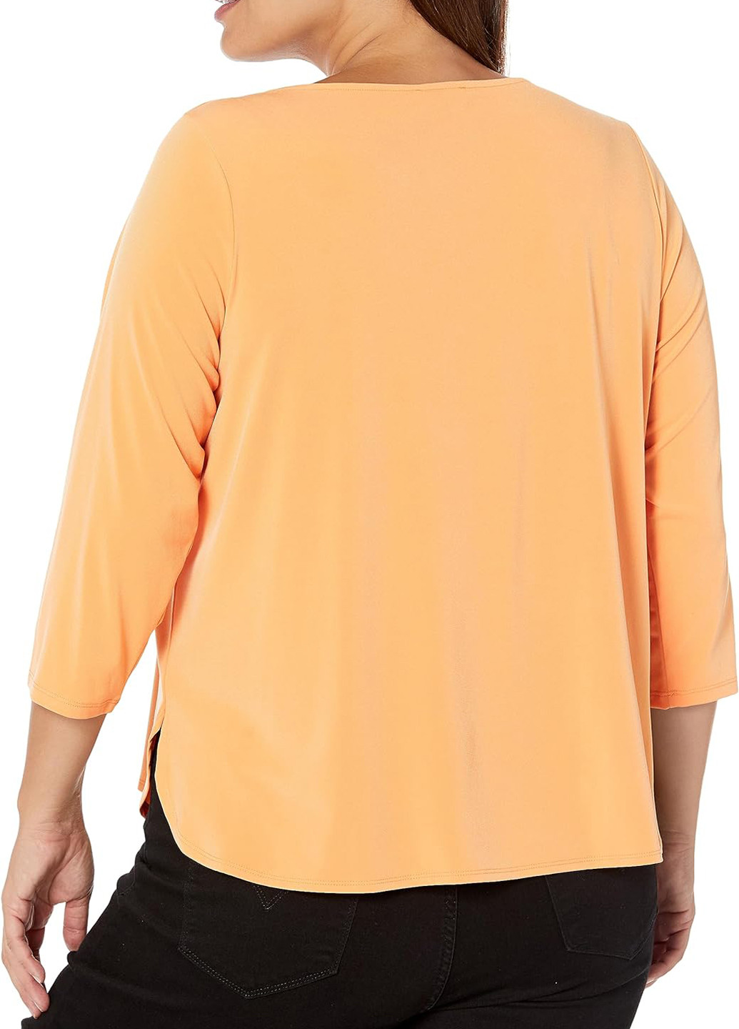 Оранжевая летняя блуза Calvin Klein