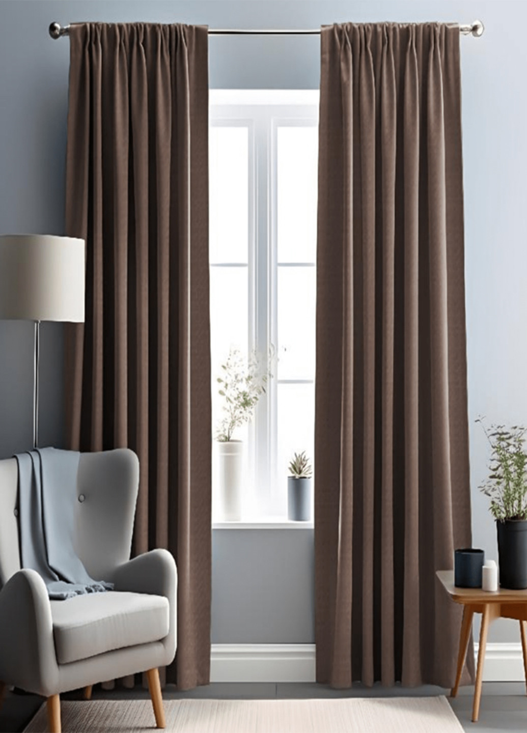 Штори, 132х137 см SHEIN (364846630)