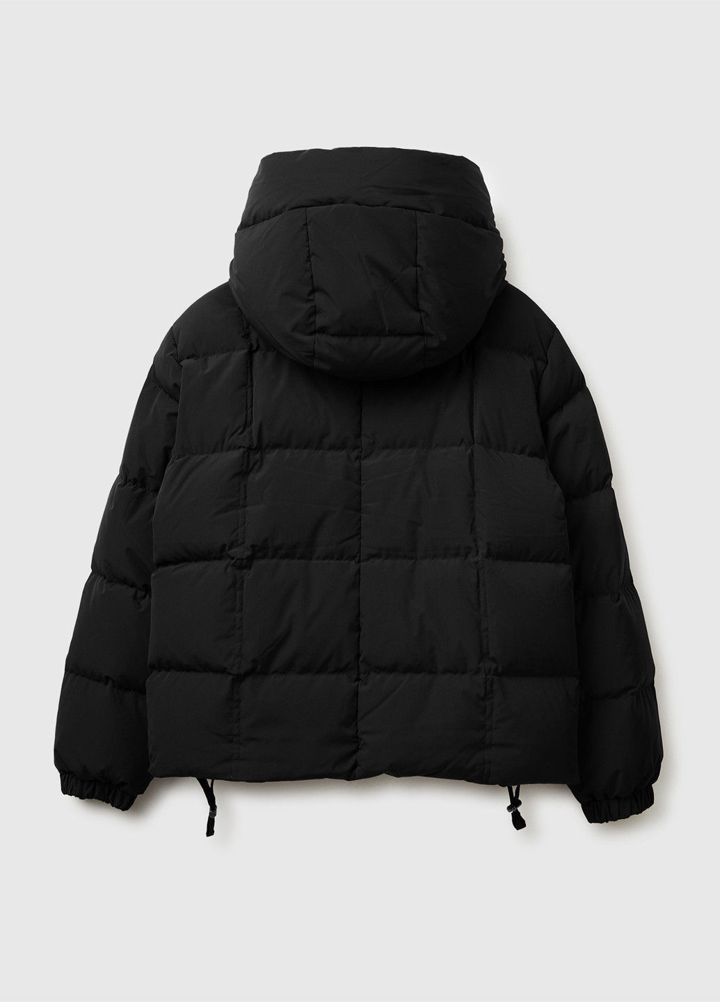 Чорна демісезонна куртка United Colors of Benetton