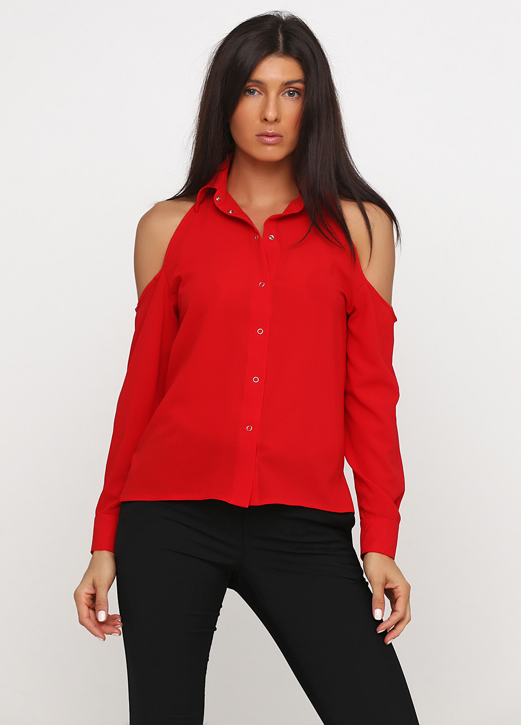 Красная демисезонная блуза Gator