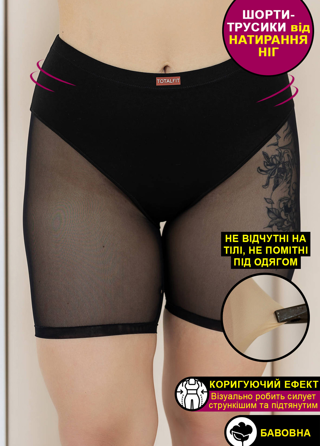 Шорты-трусики от натирания ног TOTALFIT (302181532)