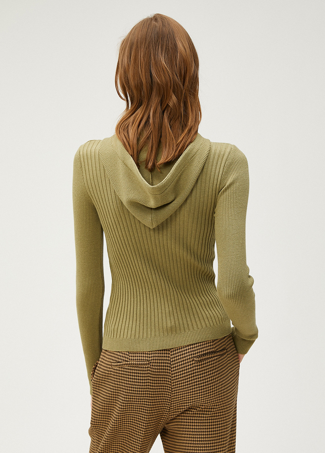 Оливковий демісезонний светр KOTON